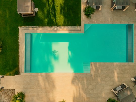 Palmen Infinty-Pool Palmen Infinty-Pool